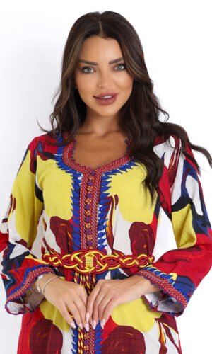LINEN CAFTAN