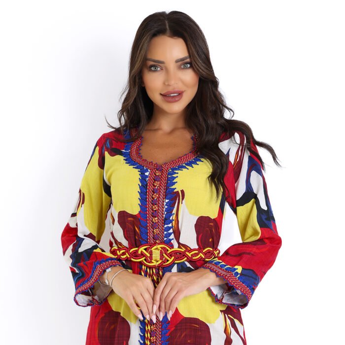 LINEN CAFTAN